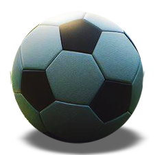 Soccer ball decoration representing Eleven Tactic